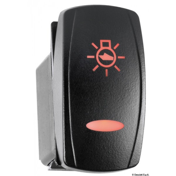 Interruttore a bilanciere a tenuta stagna Marina TOP ON-OFF-ON unip  - N°1 - comptoirnautique.com