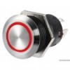 FLAT stainless steel ON-OFF switch 12 V white - N°2 - comptoirnautique.com