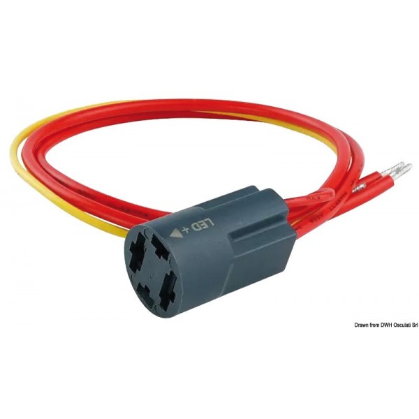 Kit de cableado premontado para interruptores FLAT - N°1 - comptoirnautique.com