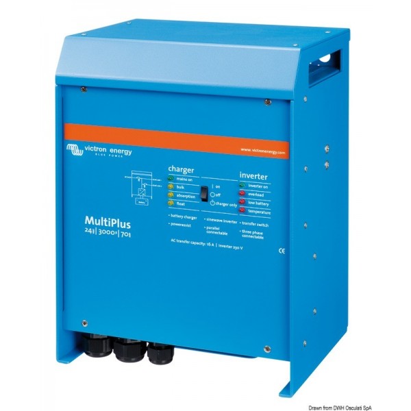 Sistema combinato VICTRON MULTIPLUS 3000W - 50A  - N°1 - comptoirnautique.com