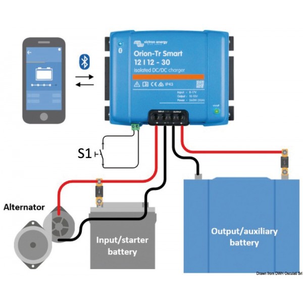 Orion-Tr Smart 12/12-18A voltage converter - N°2 - comptoirnautique.com 