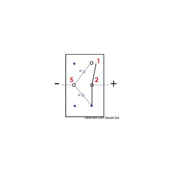 Marina R switch without ON-OFF rocker - N°3 - comptoirnautique.com