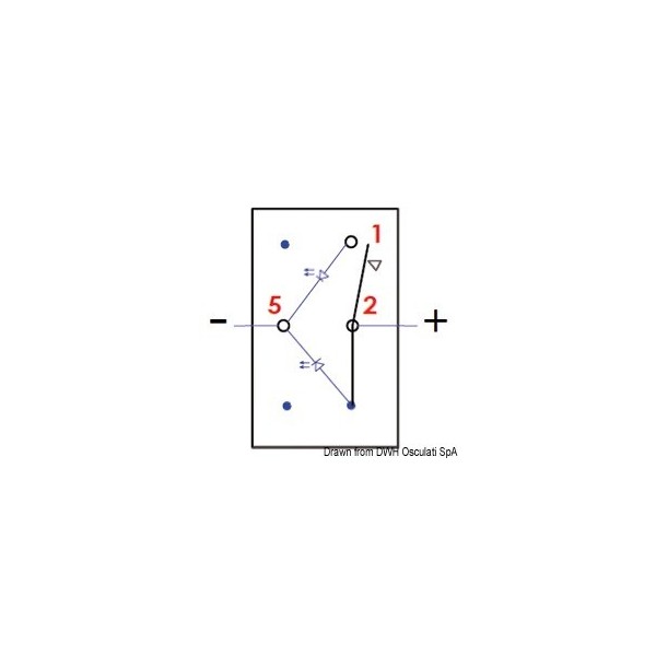 Marina R rockerless switch (ON)-OFF - N°3 - comptoirnautique.com