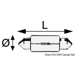 Pack of 10 12 V 5 W shuttle...
