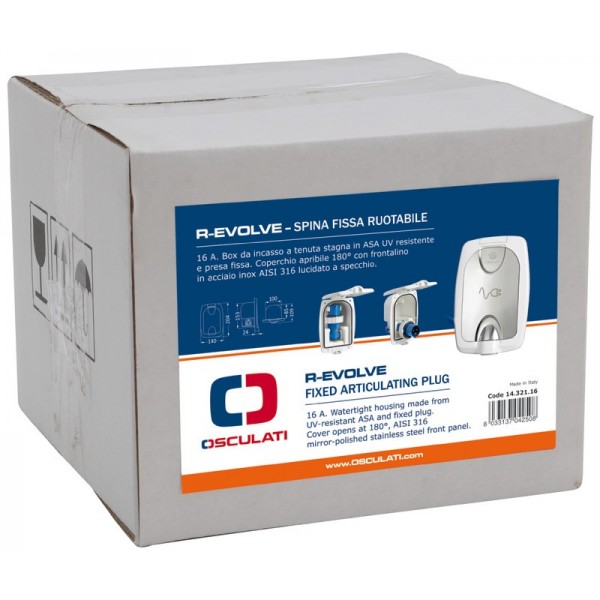 Presa fissa rotante R-Evolve 16 A  - N°6 - comptoirnautique.com