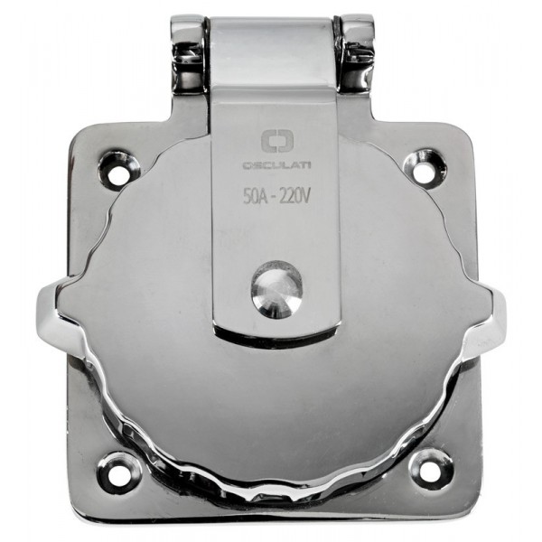 AISI 316 Presa 50 A 220 V - N°1 - comptoirnautique.com