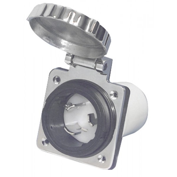 AISI 316 Presa 50 A 220 V - N°2 - comptoirnautique.com
