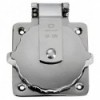 Prise étanche IP56 inox 30 A 220 V  - N°1 - comptoirnautique.com