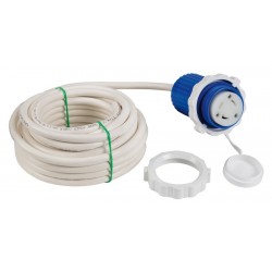 Ficha de cabo 15 m azul 30 A
