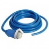 Kabel Stecker Kappe vormontiert blau 10 m 50 A - N°1 - comptoirnautique.com 