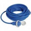 Cable de enchufe premontado con tapón azul 10 m 24 A 3x4 - N°3 - comptoirnautique.com