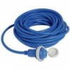 10 m 16 A cable con tapón premontado azul - N°3 - comptoirnautique.com 
