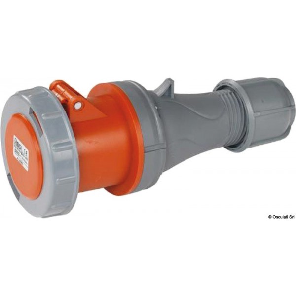 Presa di corrente da terra a 5 poli 63A spina femmina - N°1 - comptoirnautique.com