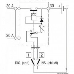 Batterie-/Fernschalter 12 V