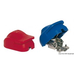 Snap-on battery terminal