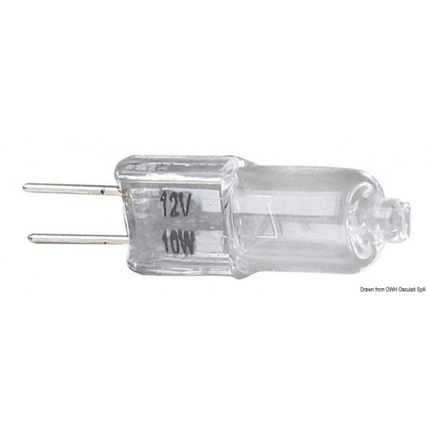 JC G4 12 V 10 W halogen bulb - N°1 - comptoirnautique.com