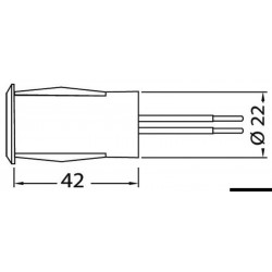Detetor de movimento 12/24 V