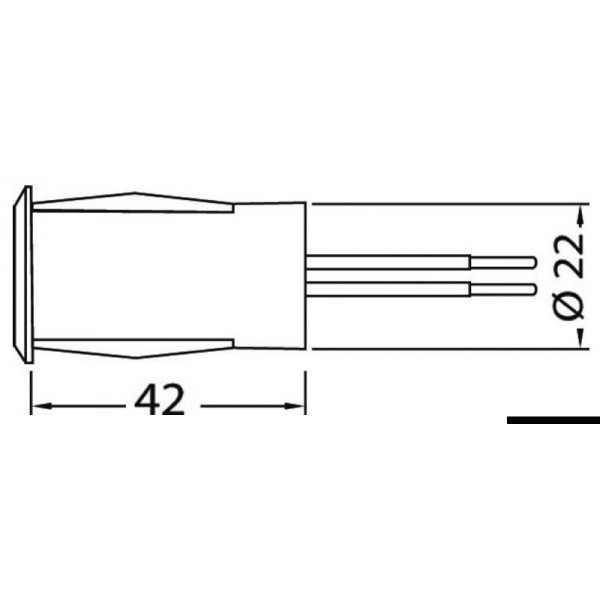 Detector de movimiento 12/24 V - N°2 - comptoirnautique.com