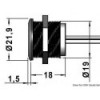 Interruttore a sfioramento dimmerabile per illuminazione a LED Ø19mm - N°2 - comptoirnautique.com