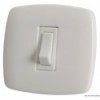 Interruttore contemporaneo N. 1 bianco - N°1 - comptoirnautique.com