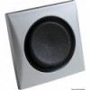 Singolo interruttore da 10 A in nichel satinato/nero - N°1 - comptoirnautique.com