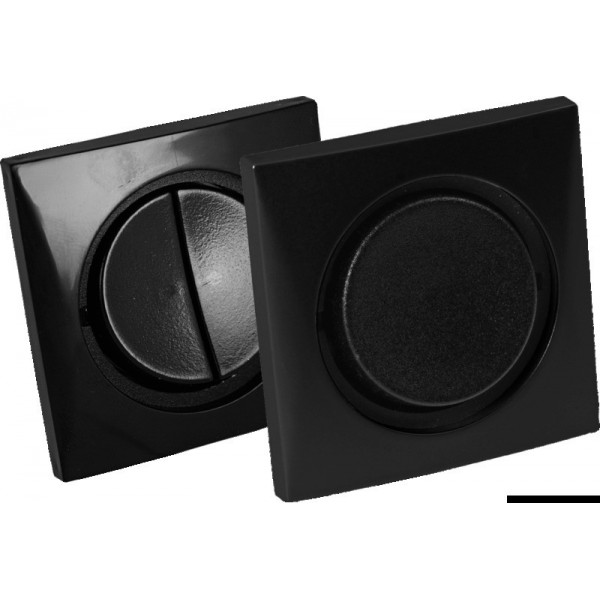 Interrupteur simple 10 A noir/noir  - N°1 - comptoirnautique.com 