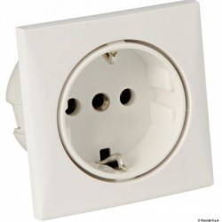 Presa Schuko bianca AC 220V