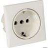 White AC 220V Schuko socket