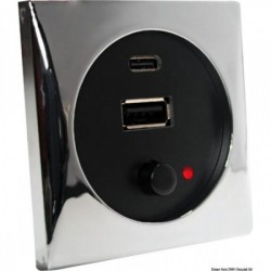 Cromo Presa USB da 5 V
