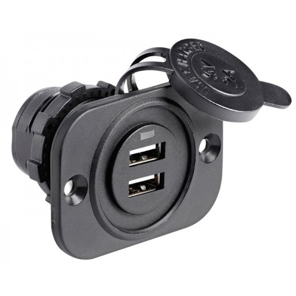 Dual USB socket - N°1 - comptoirnautique.com 