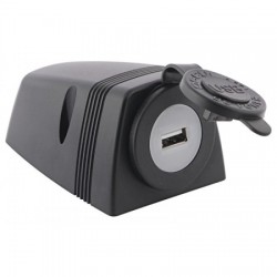 Enchufe USB carenado p....