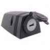 Presa USB + carenatura f. montaggio in superficie