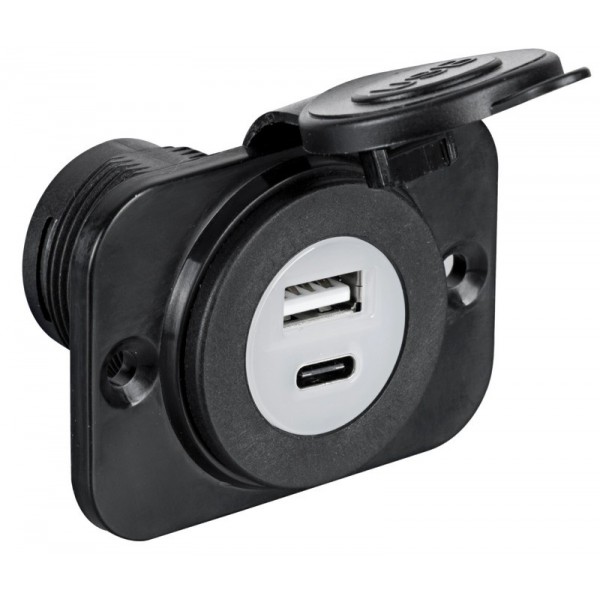 Presa USB A standard + microfono-C - N°1 - comptoirnautique.com