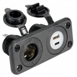 ---Enchufe puros doble USB...