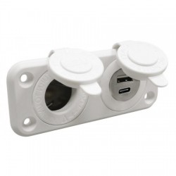 ---Enchufe puros doble USB...