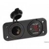 Voltmetro e amperometro digitali, presa 12 V - N°1 - comptoirnautique.com