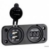 Voltmetro digitale e doppia presa USB da 4,8 A - N°1 - comptoirnautique.com
