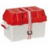 Box batteria in moplen bianco/rosso 100 A