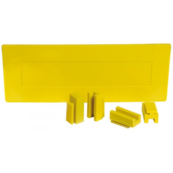 Battery box in white/yellow moplen 120 A - N°3 - comptoirnautique.com