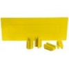 Caja de batería en moplen blanco/amarillo 120 A - N°3 - comptoirnautique.com 