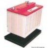 Vaschetta portabatterie in gomma nera 355 x 177 mm