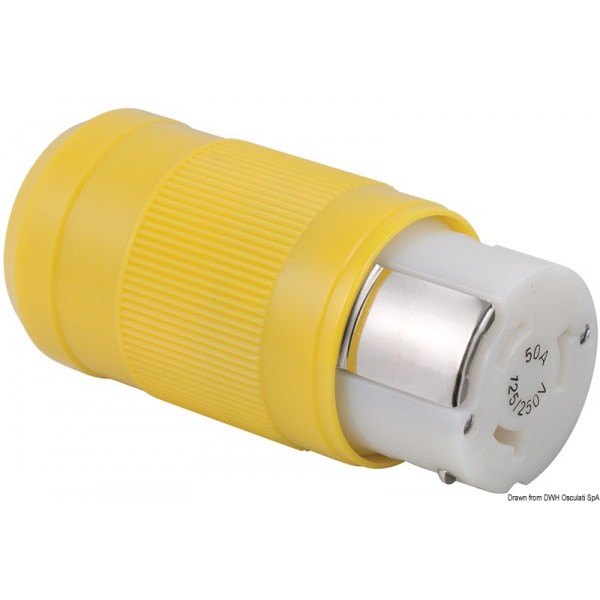 Spina Marinco a 3 poli e 4 fili  - N°1 - comptoirnautique.com