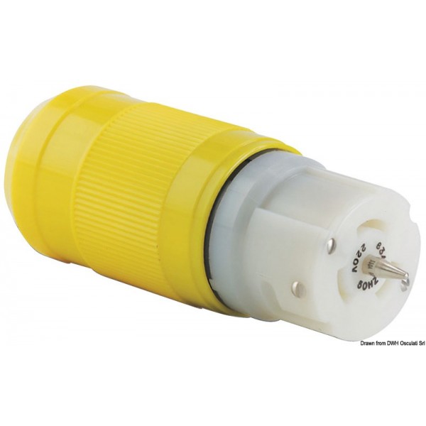 Spina trifase a 4 fili per impieghi gravosi - N°1 - comptoirnautique.com