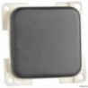 Interruttore ON-OFF grigio scuro 