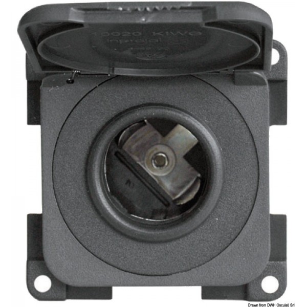 Presa per telefono/accendino, grigio scuro - N°1 - comptoirnautique.com
