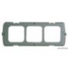 Kit di montaggio triplo grigio scuro