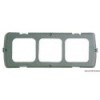 Triple mounting kit dark grey - N°1 - comptoirnautique.com