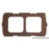 Kit pour montage double marron 