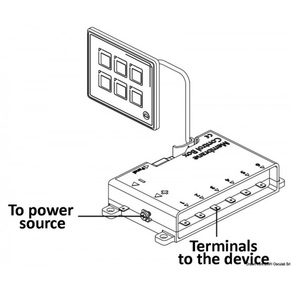 Pannello elettronico touch-controllo 10 interruttori  - N°3 - comptoirnautique.com