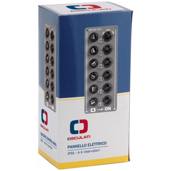 Pannello elettrico con 6 interruttori - N°2 - comptoirnautique.com